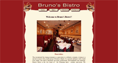 Desktop Screenshot of brunosbistro.com